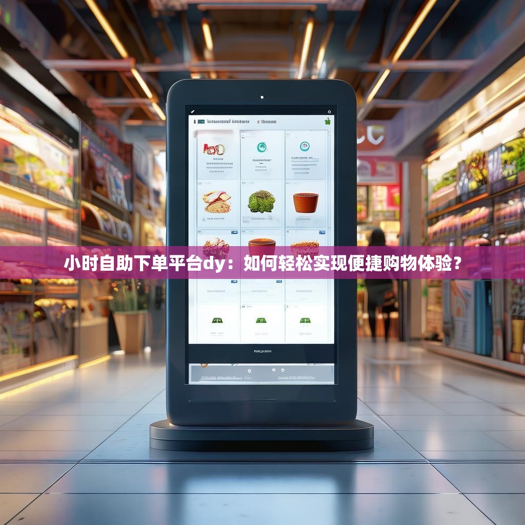 小时自助下单平台dy：如何轻松实现便捷购物体验？