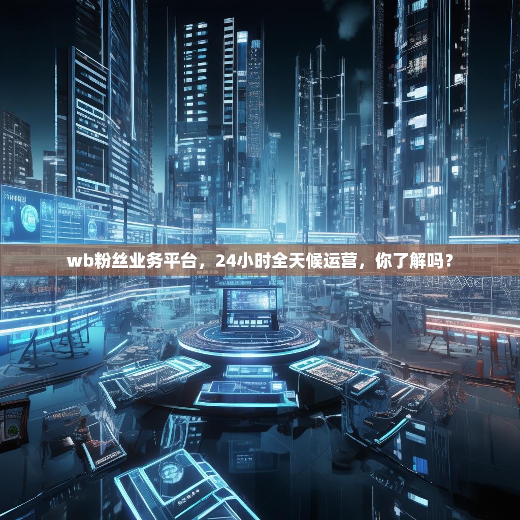 wb粉丝业务平台，24小时全天候运营，你了解吗？