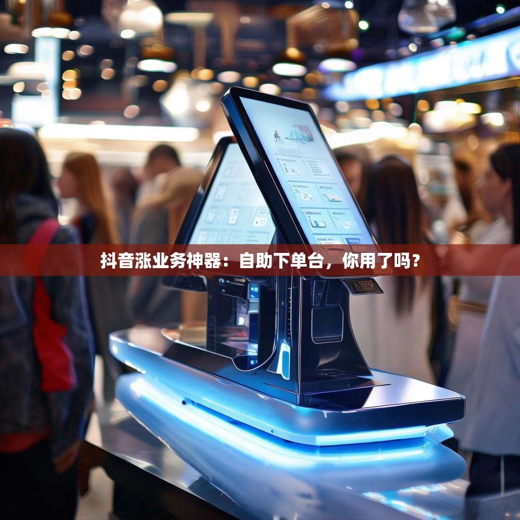 抖音涨业务神器：自助下单台，你用了吗？