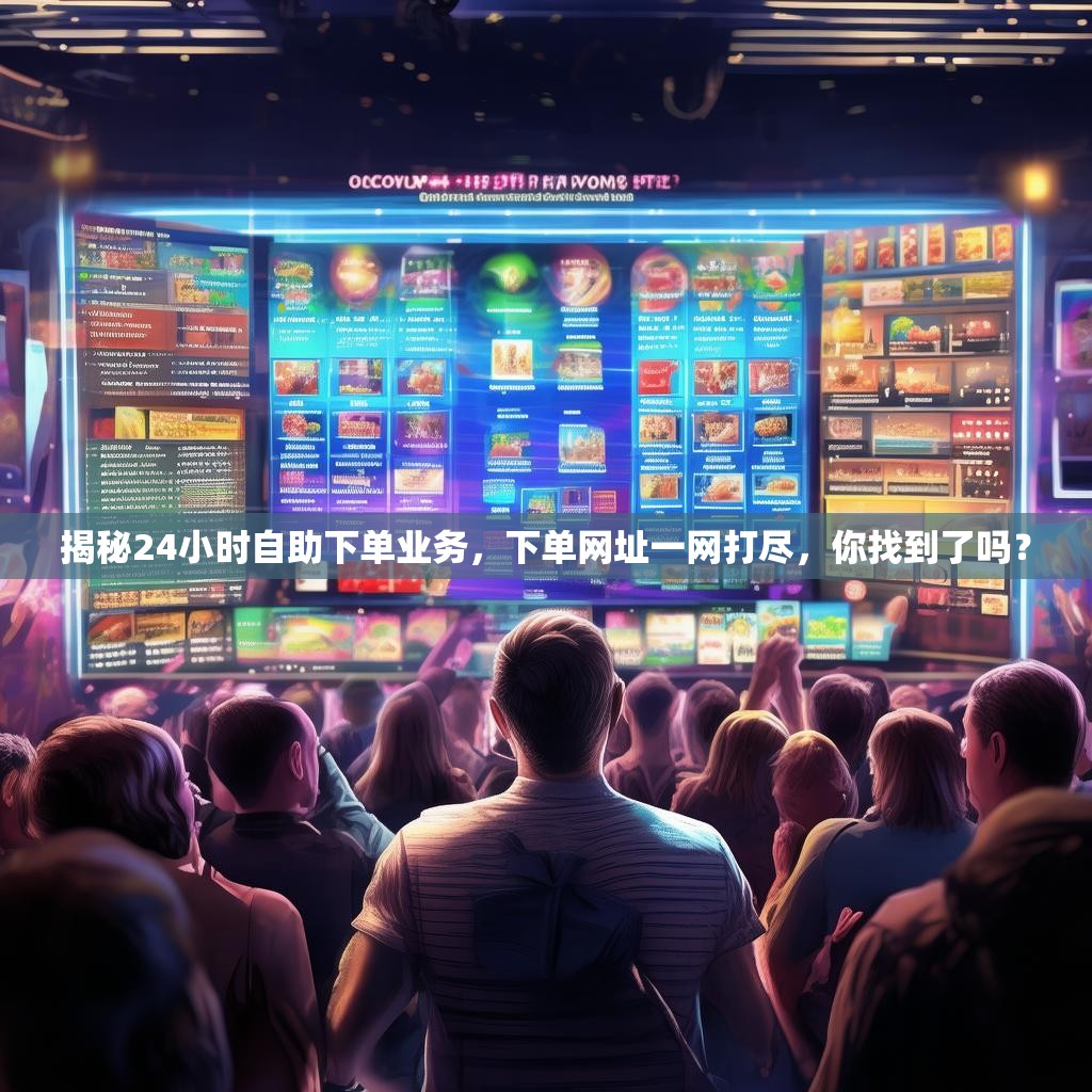 揭秘24小时自助下单业务，下单网址一网打尽，你找到了吗？