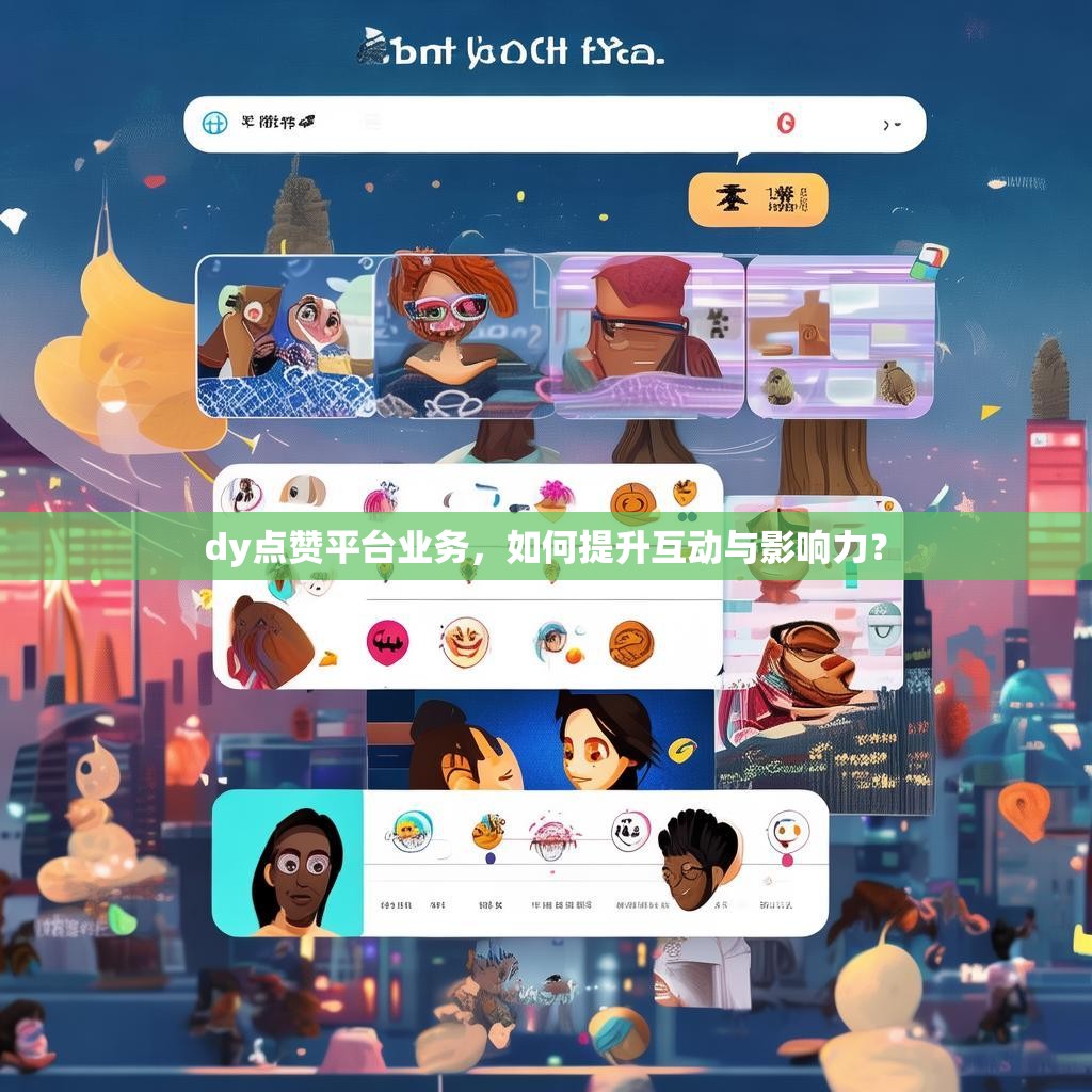 dy点赞平台业务，如何提升互动与影响力？