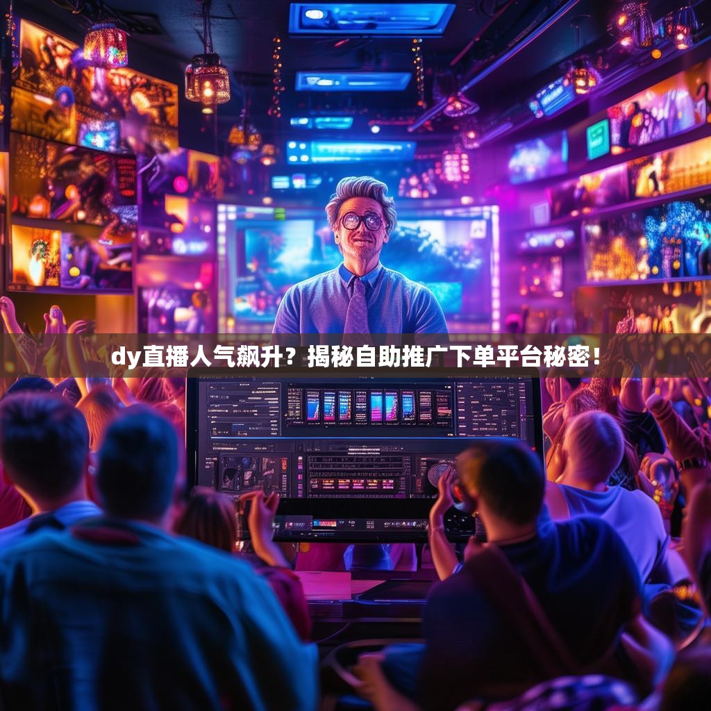 dy直播人气飙升？揭秘自助推广下单平台秘密！