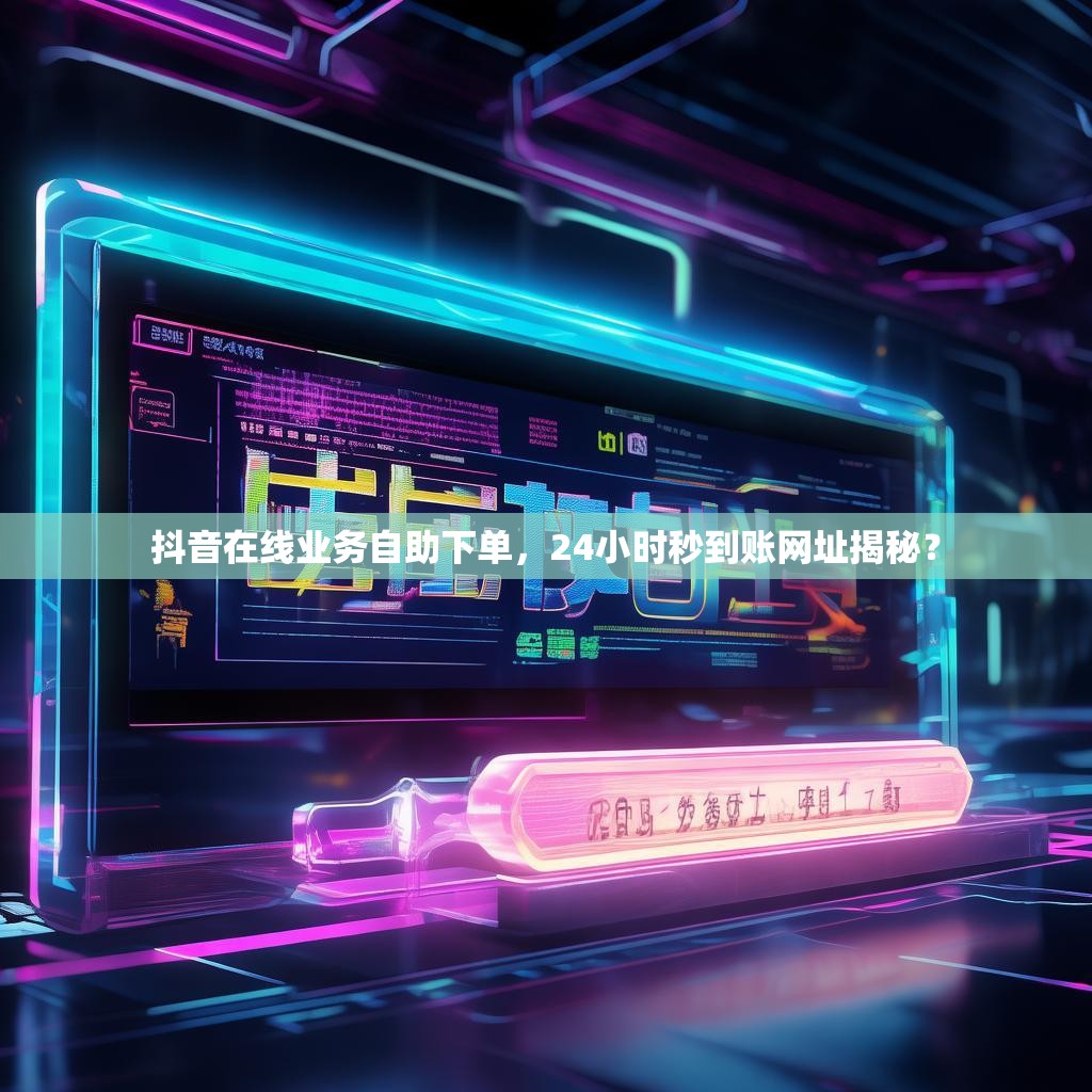 抖音在线业务自助下单，24小时秒到账网址揭秘？