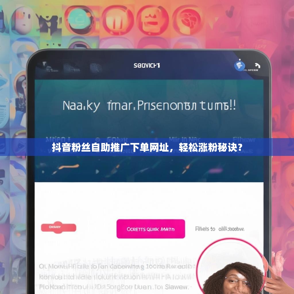 抖音粉丝自助推广下单网址，轻松涨粉秘诀？