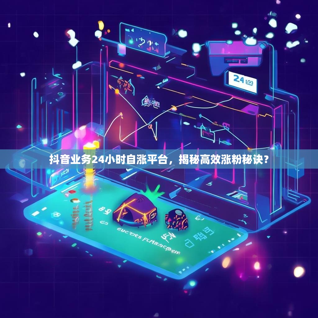 抖音业务24小时自涨平台，揭秘高效涨粉秘诀？