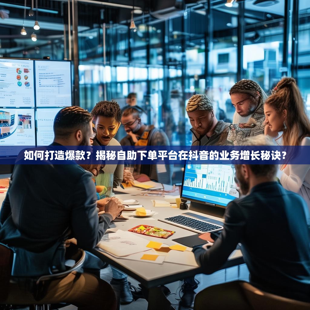 如何打造爆款？揭秘自助下单平台在抖音的业务增长秘诀？