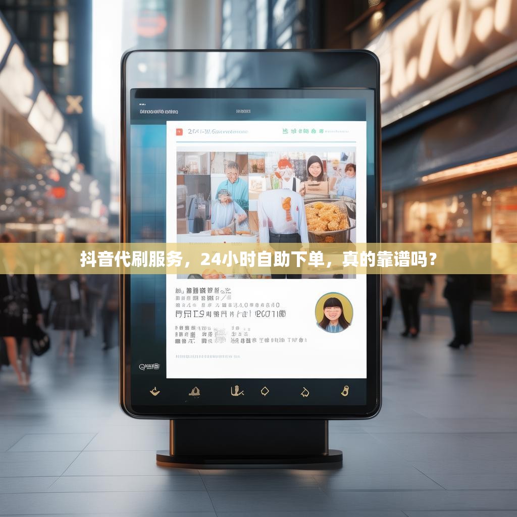 抖音代刷服务，24小时自助下单，真的靠谱吗？
