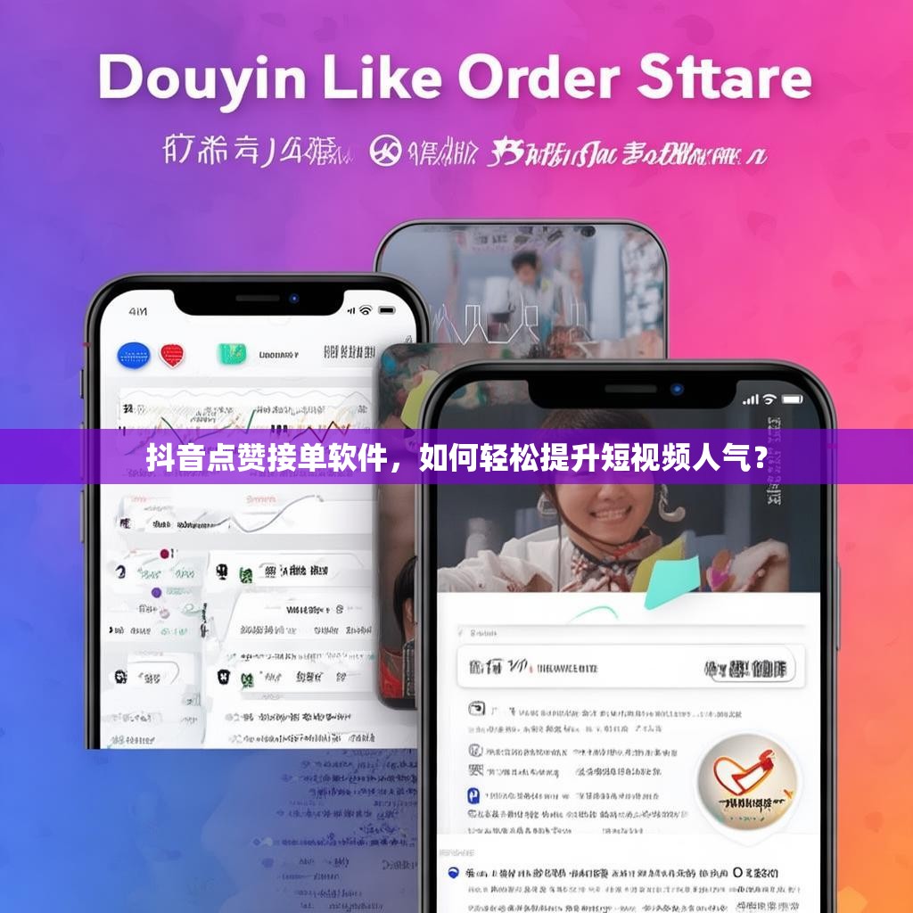 抖音点赞接单软件，如何轻松提升短视频人气？