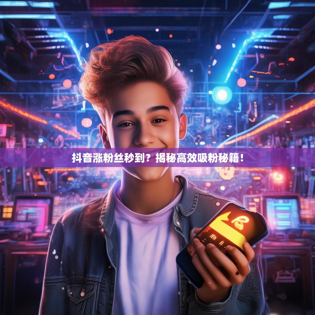 抖音涨粉丝秒到？揭秘高效吸粉秘籍！