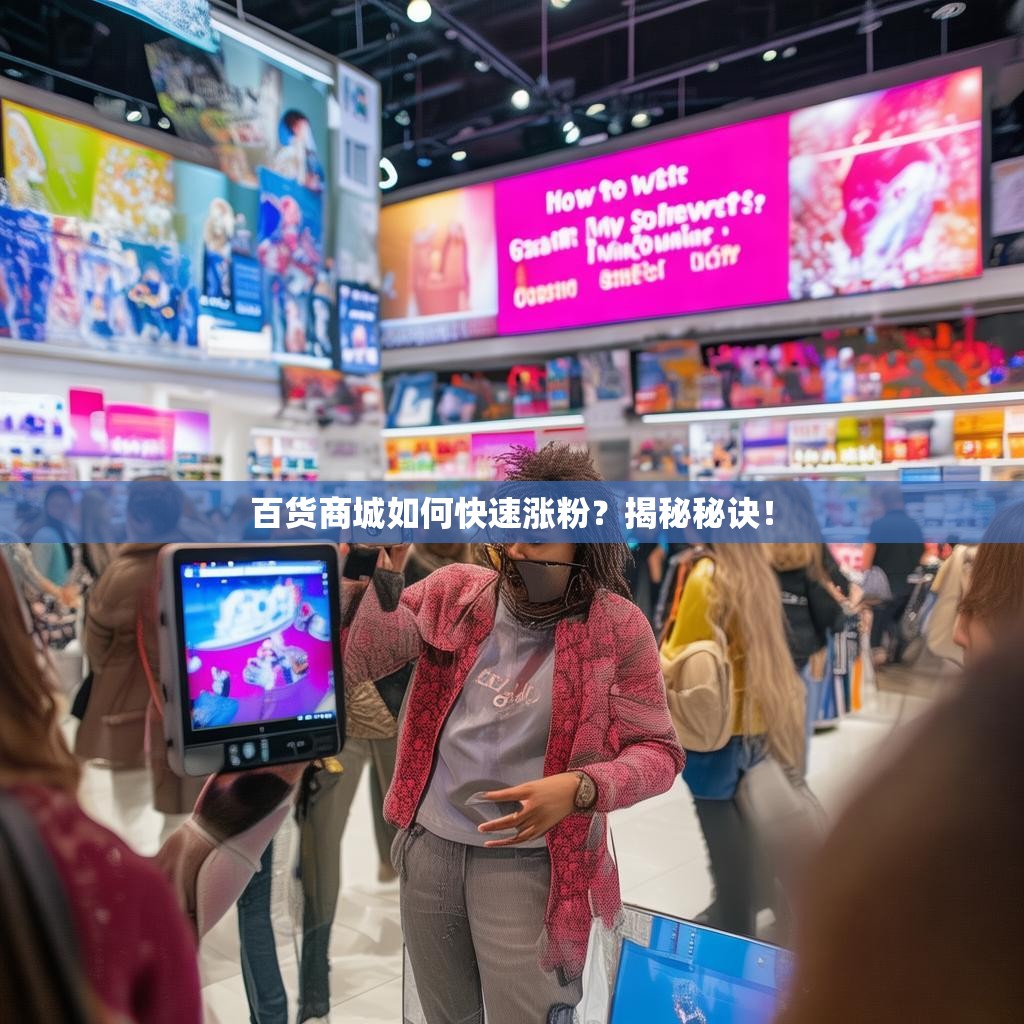 百货商城如何快速涨粉？揭秘秘诀！