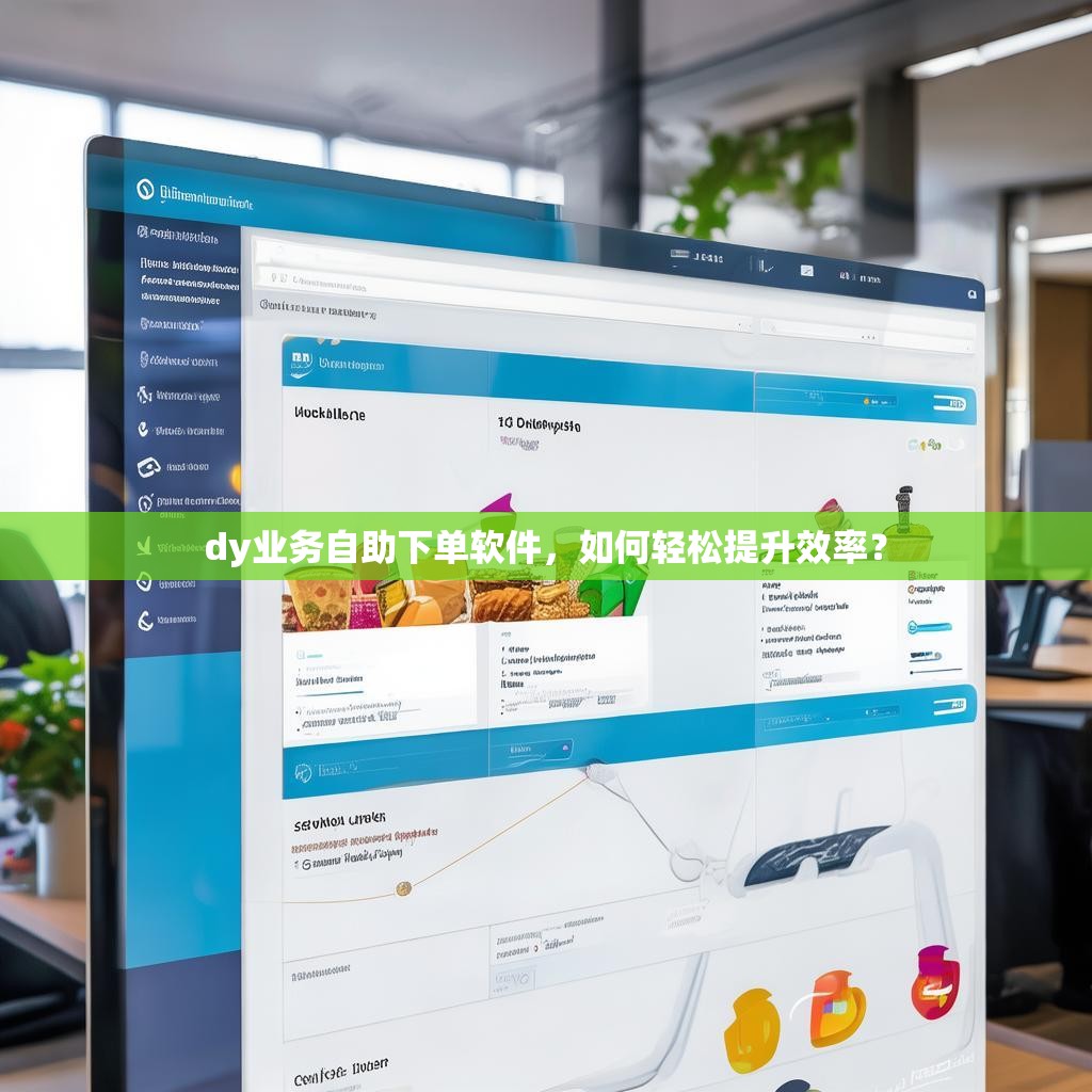 dy业务自助下单软件，如何轻松提升效率？