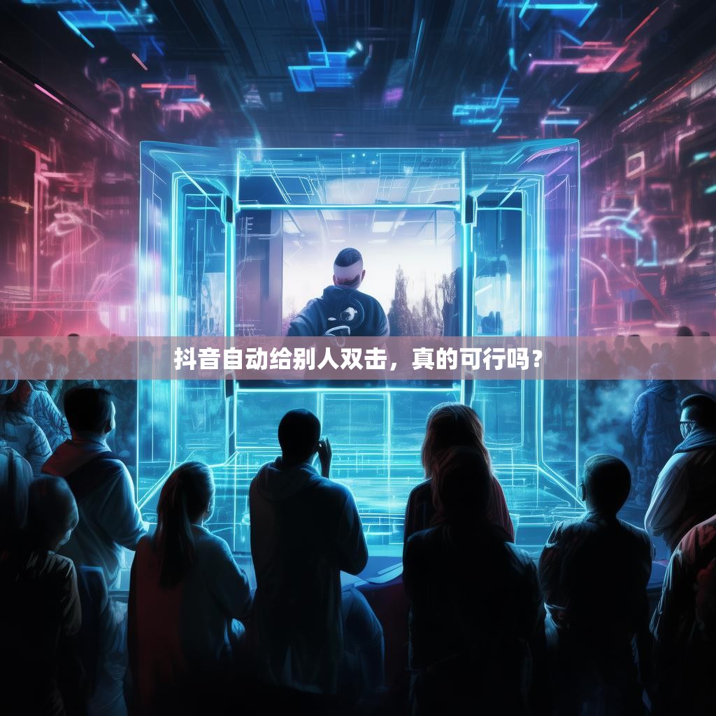 抖音自动给别人双击，真的可行吗？