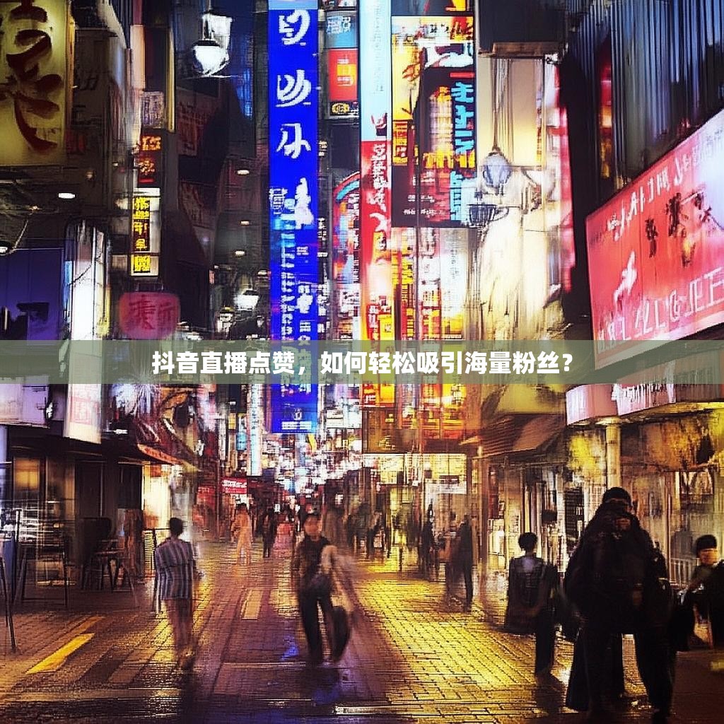 抖音直播点赞，如何轻松吸引海量粉丝？