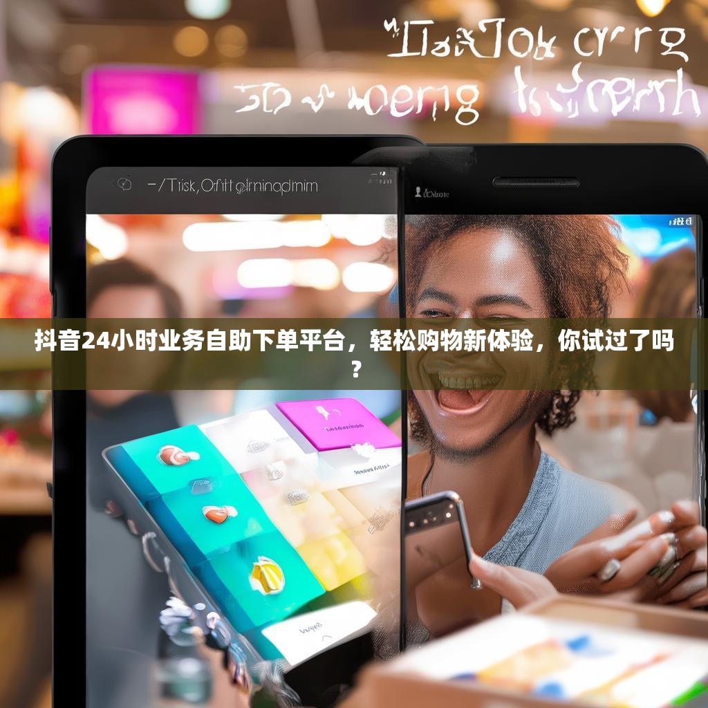 抖音24小时业务自助下单平台，轻松购物新体验，你试过了吗？