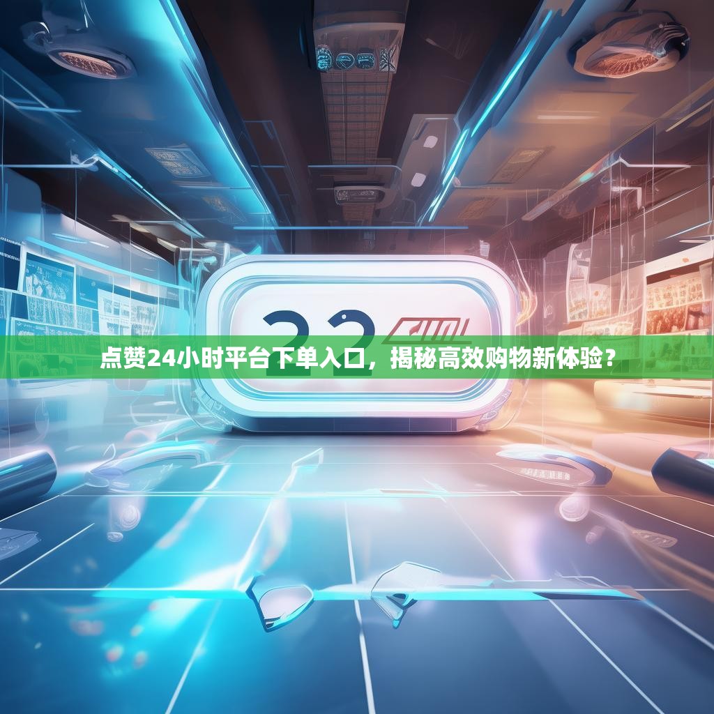 点赞24小时平台下单入口，揭秘高效购物新体验？