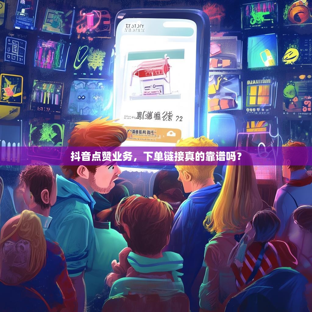 抖音点赞业务，下单链接真的靠谱吗？