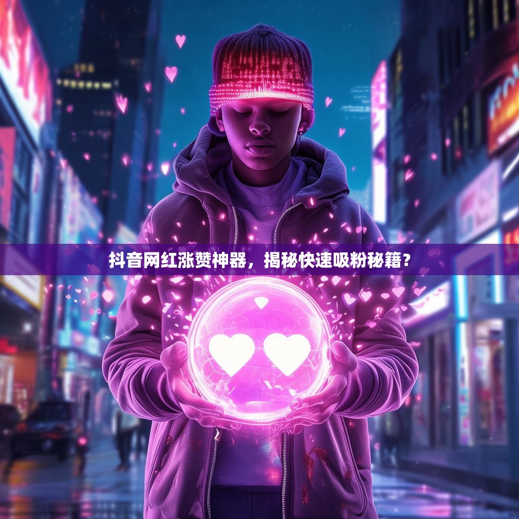 抖音网红涨赞神器，揭秘快速吸粉秘籍？