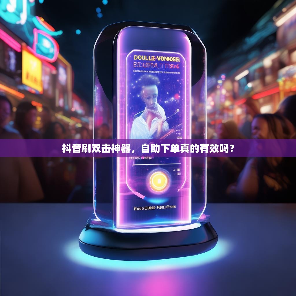 抖音刷双击神器，自助下单真的有效吗？