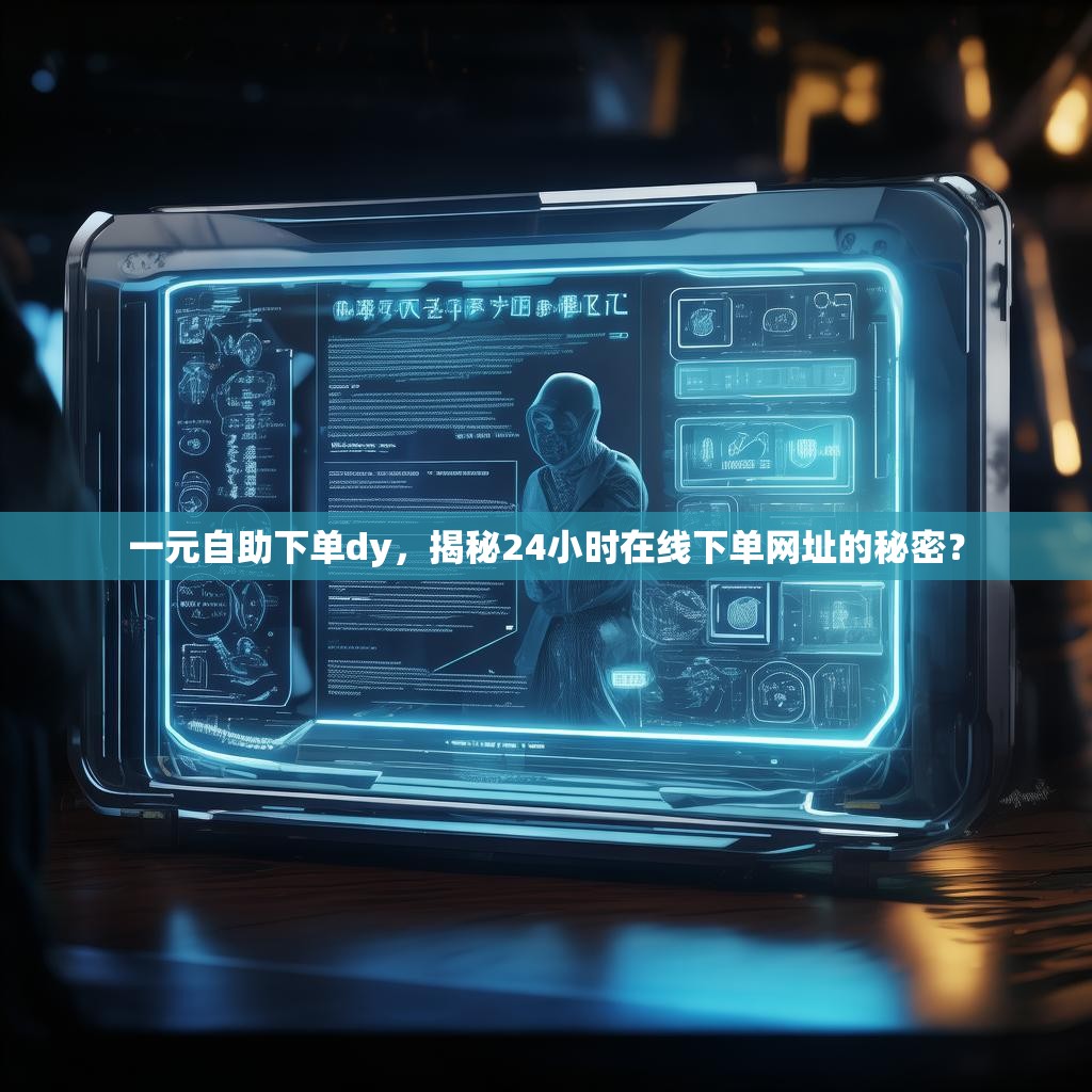 一元自助下单dy，揭秘24小时在线下单网址的秘密？