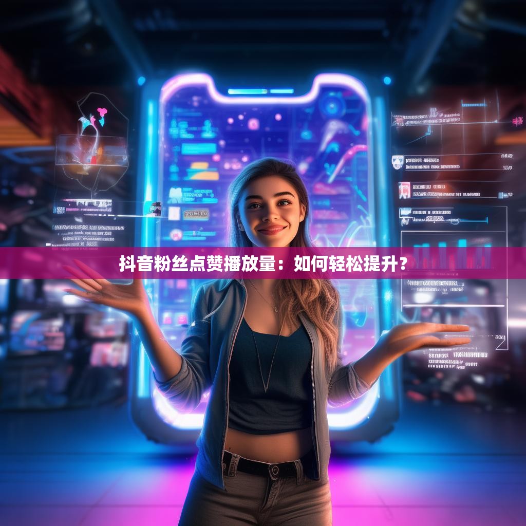 抖音粉丝点赞播放量：如何轻松提升？