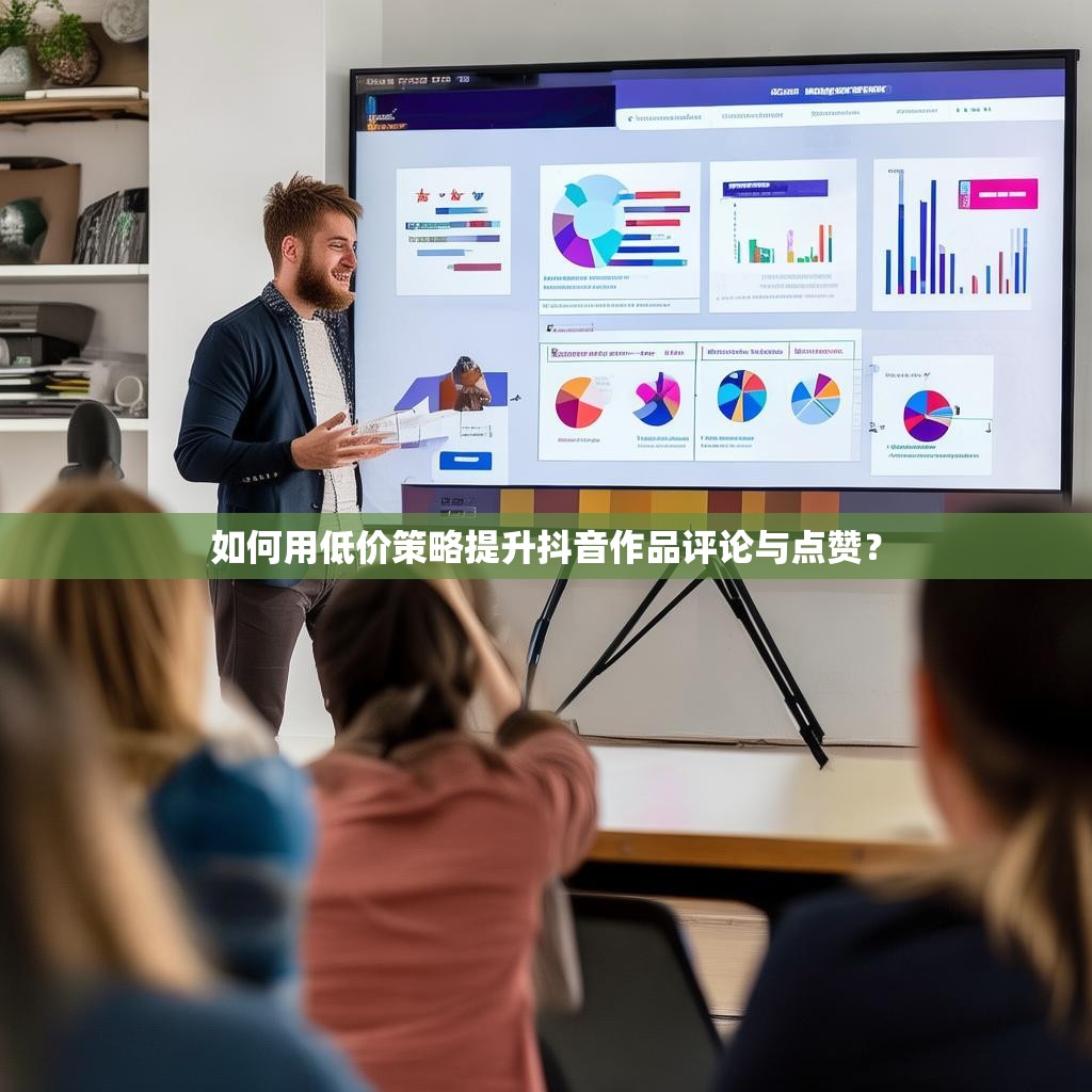 如何用低价策略提升抖音作品评论与点赞？
