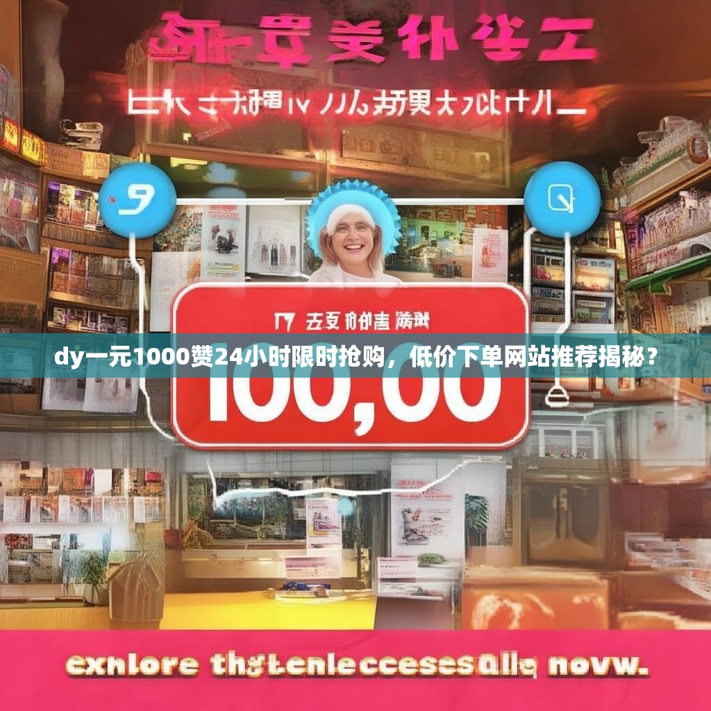 dy一元1000赞24小时限时抢购，低价下单网站推荐揭秘？