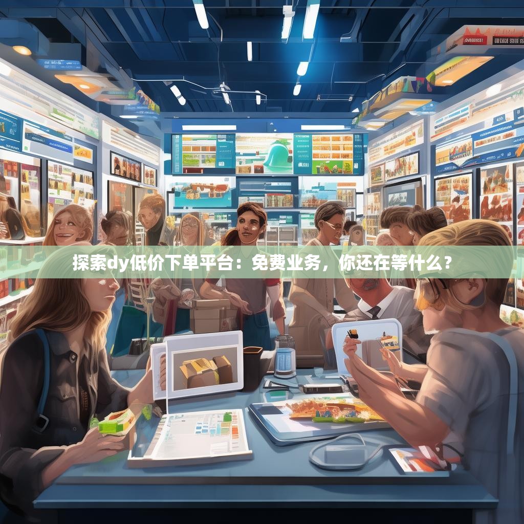 探索dy低价下单平台：免费业务，你还在等什么？