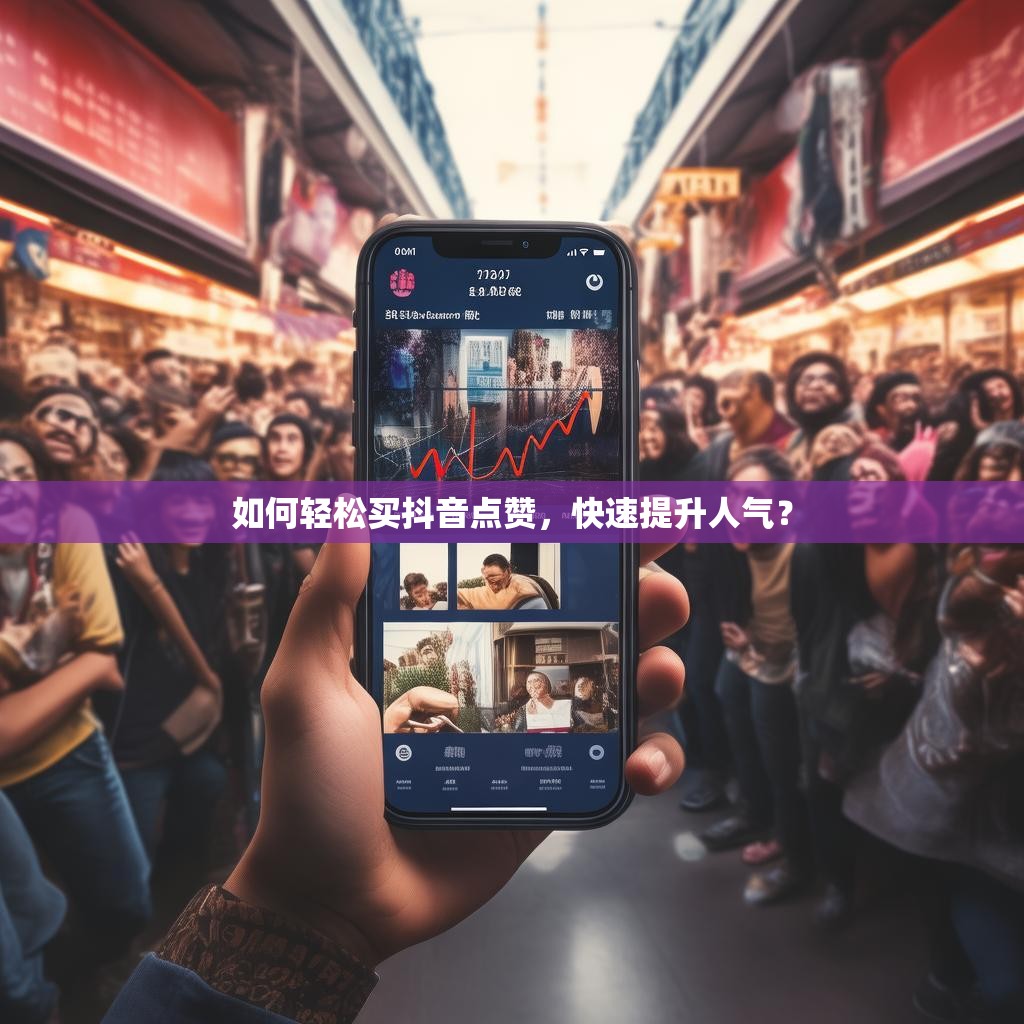 如何轻松买抖音点赞，快速提升人气？