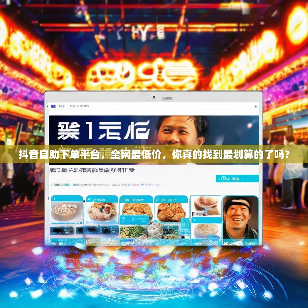 抖音自助下单平台，全网最低价，你真的找到最划算的了吗？