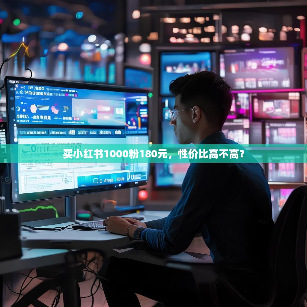 买小红书1000粉180元，性价比高不高？