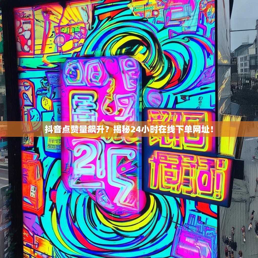 抖音点赞量飙升？揭秘24小时在线下单网址！
