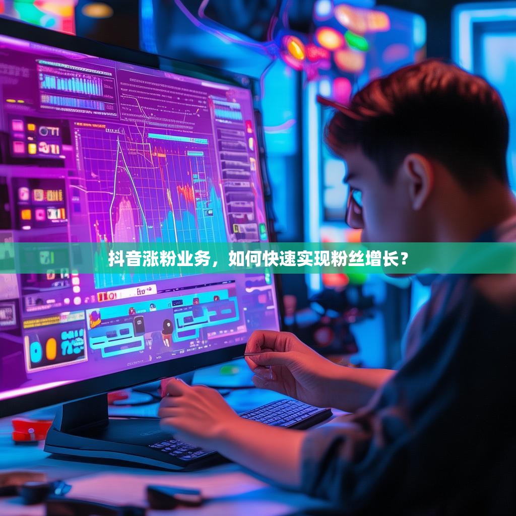 抖音涨粉业务，如何快速实现粉丝增长？
