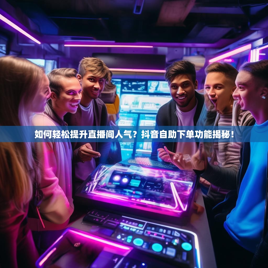 如何轻松提升直播间人气？抖音自助下单功能揭秘！