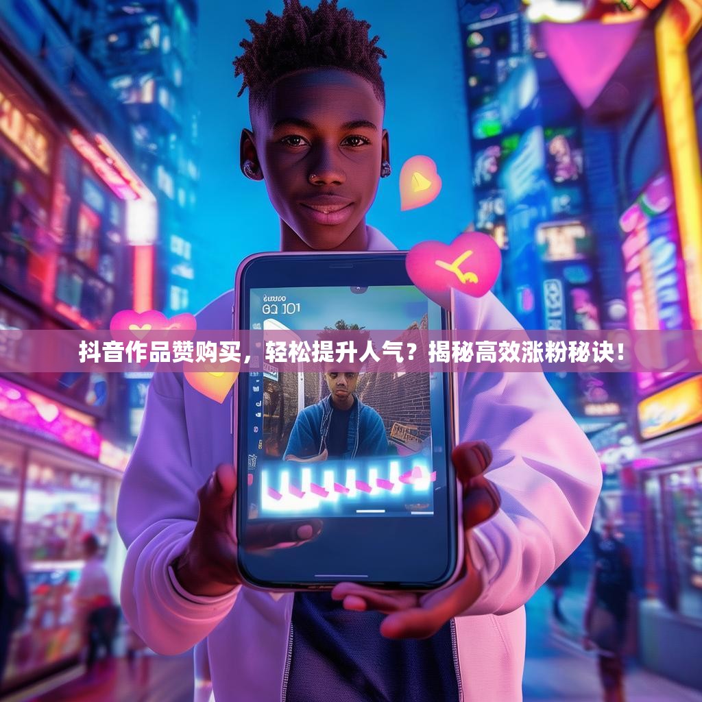 抖音作品赞购买，轻松提升人气？揭秘高效涨粉秘诀！