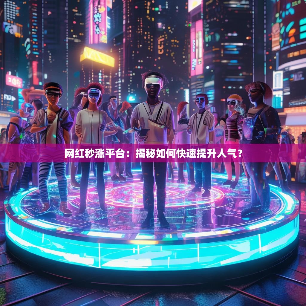 网红秒涨平台：揭秘如何快速提升人气？