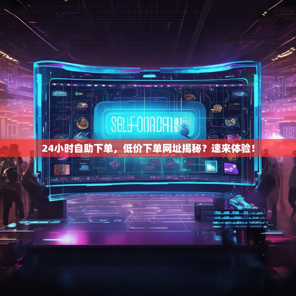 24小时自助下单，低价下单网址揭秘？速来体验！