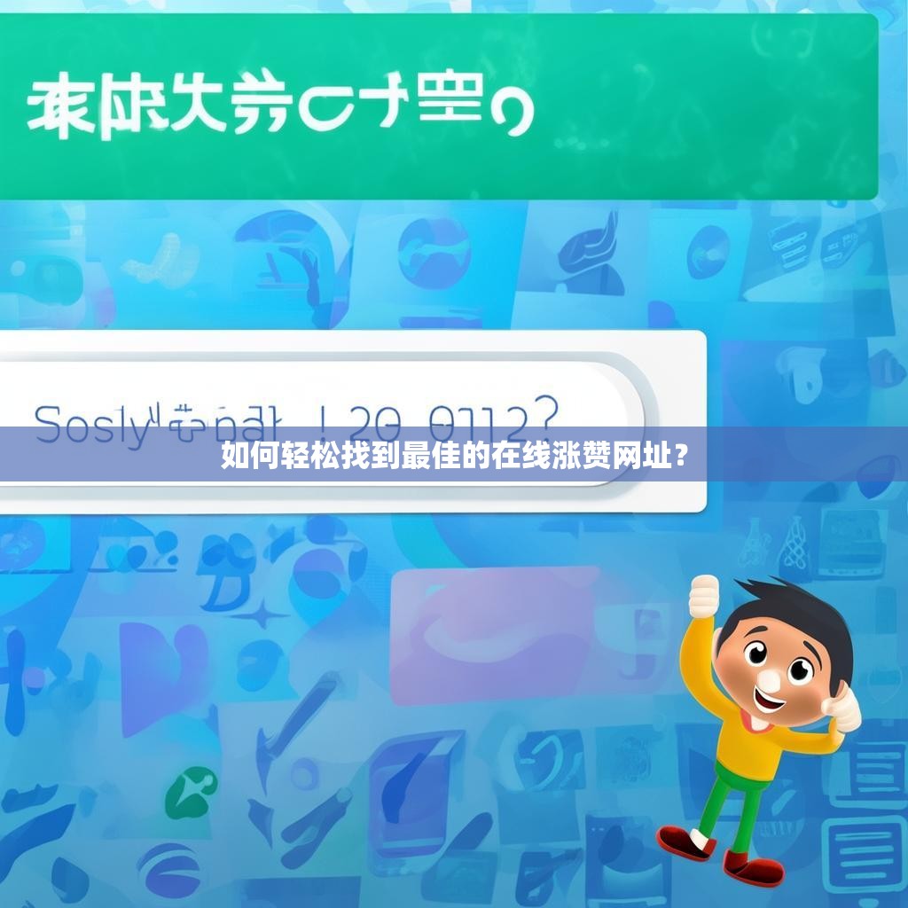 如何轻松找到最佳的在线涨赞网址？