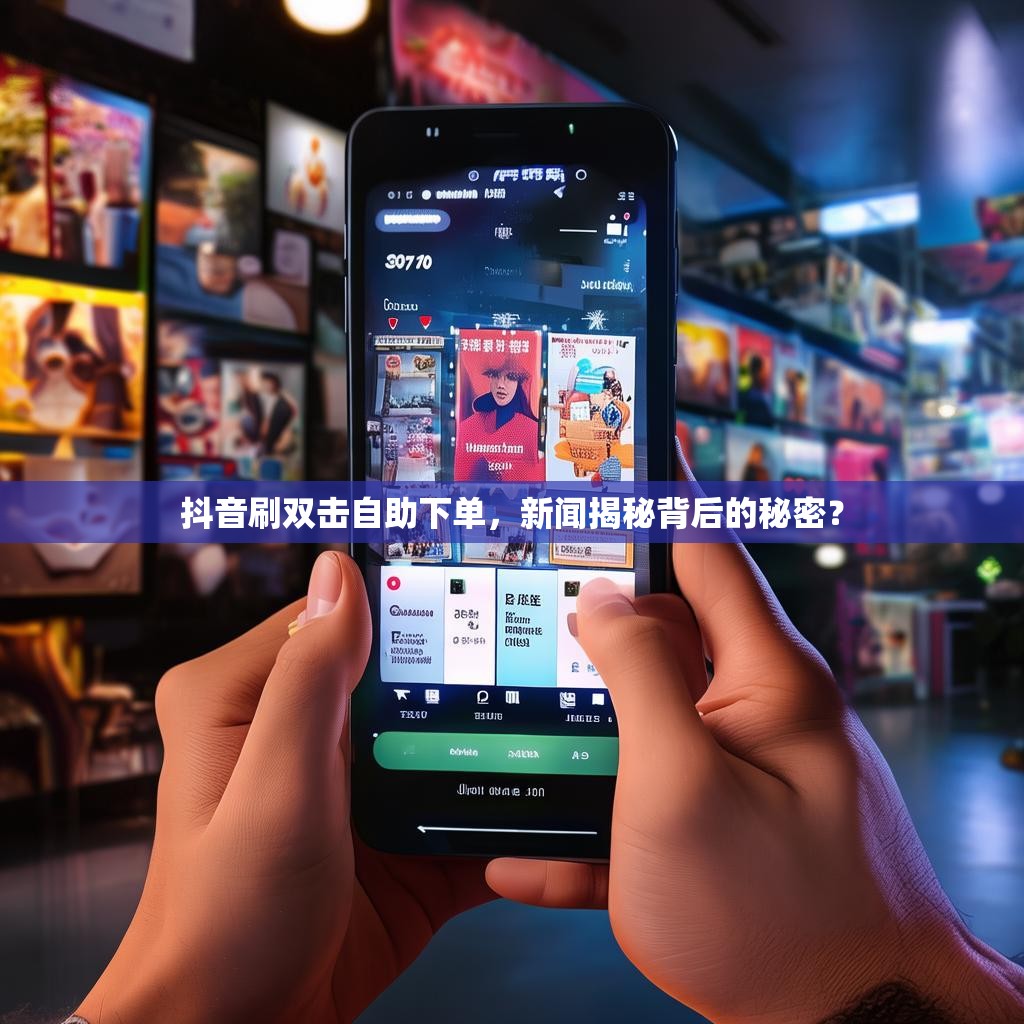 抖音刷双击自助下单，新闻揭秘背后的秘密？