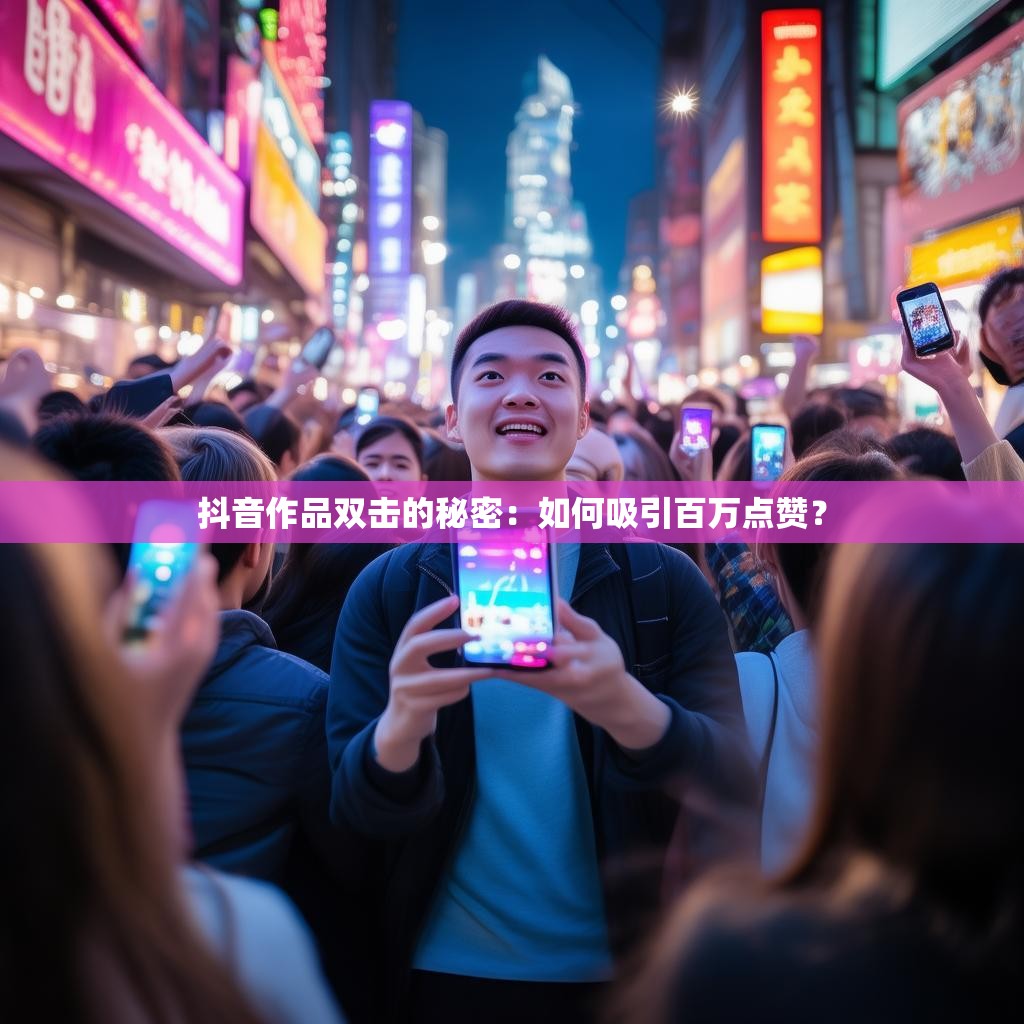 抖音作品双击的秘密：如何吸引百万点赞？