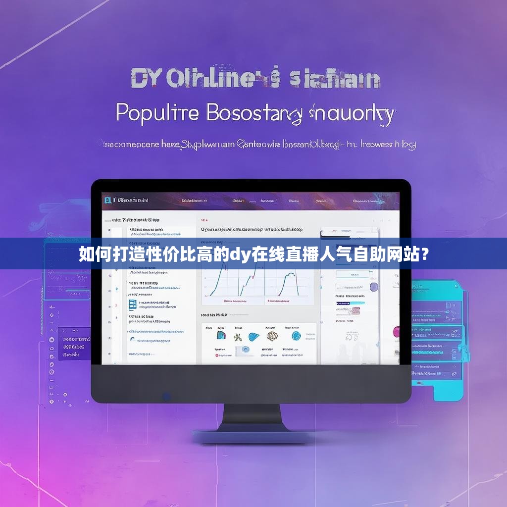 如何打造性价比高的dy在线直播人气自助网站？