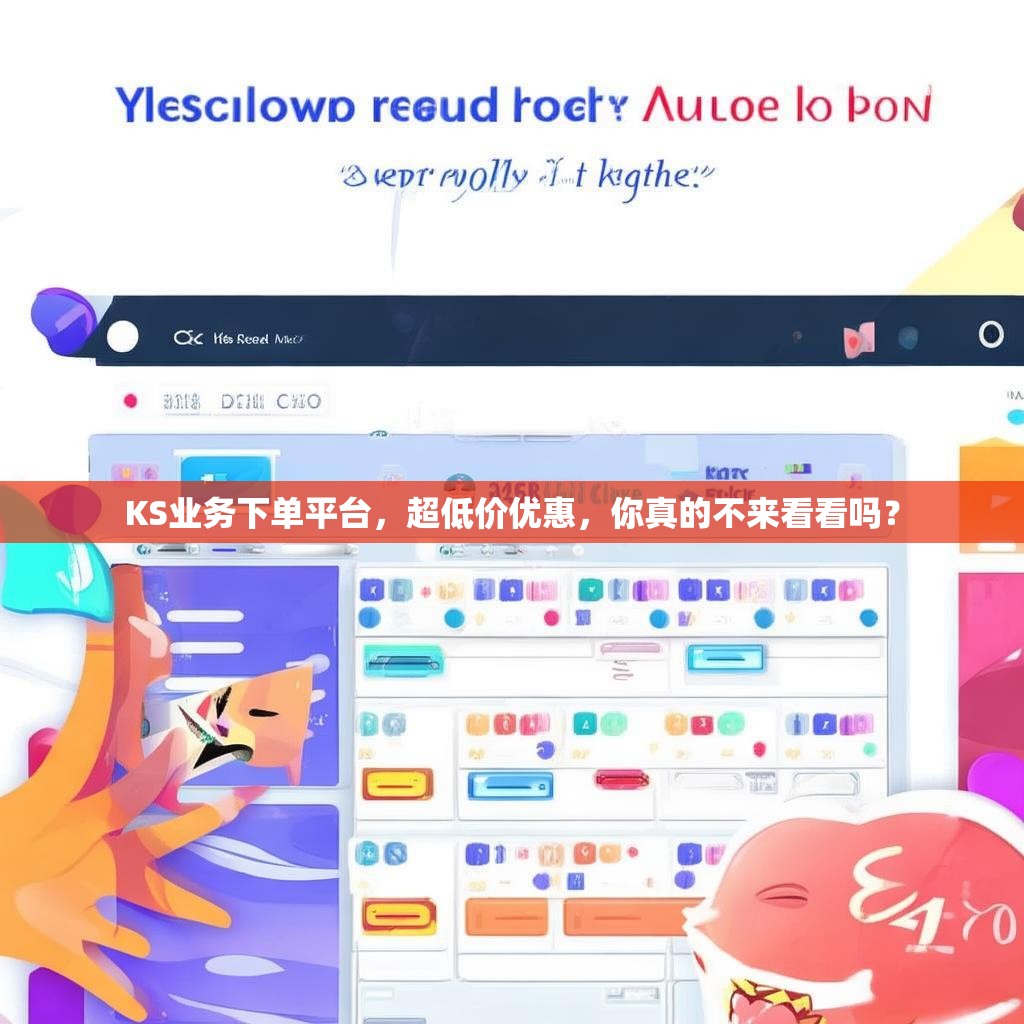 KS业务下单平台，超低价优惠，你真的不来看看吗？