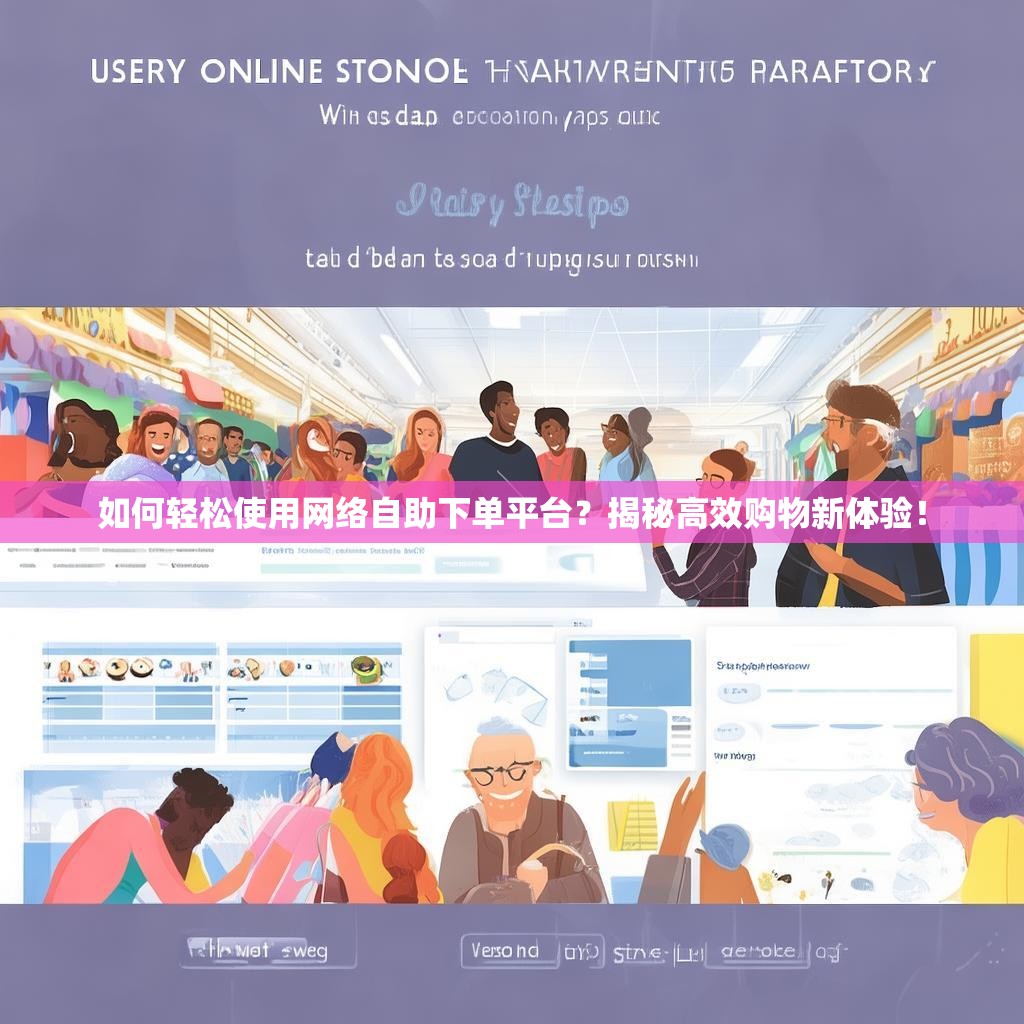 如何轻松使用网络自助下单平台？揭秘高效购物新体验！