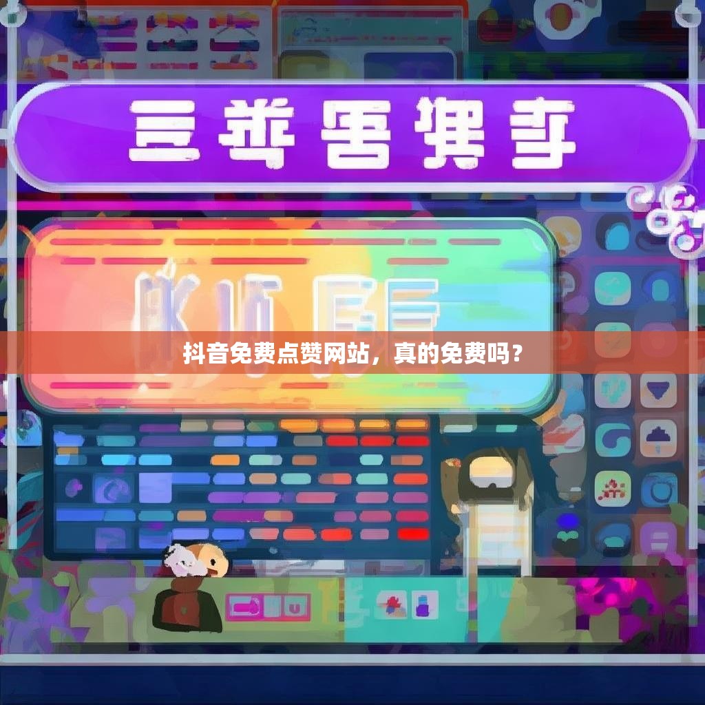 抖音免费点赞网站，真的免费吗？