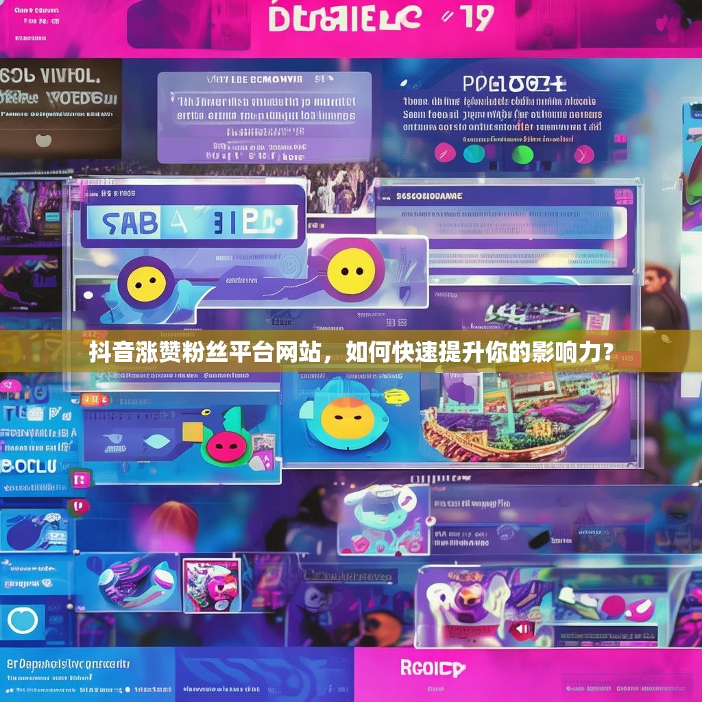 抖音涨赞粉丝平台网站，如何快速提升你的影响力？