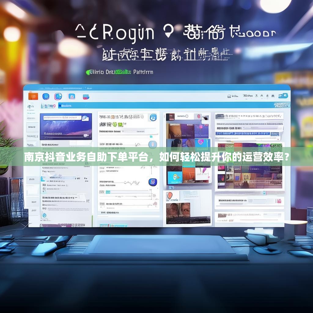 南京抖音业务自助下单平台，如何轻松提升你的运营效率？