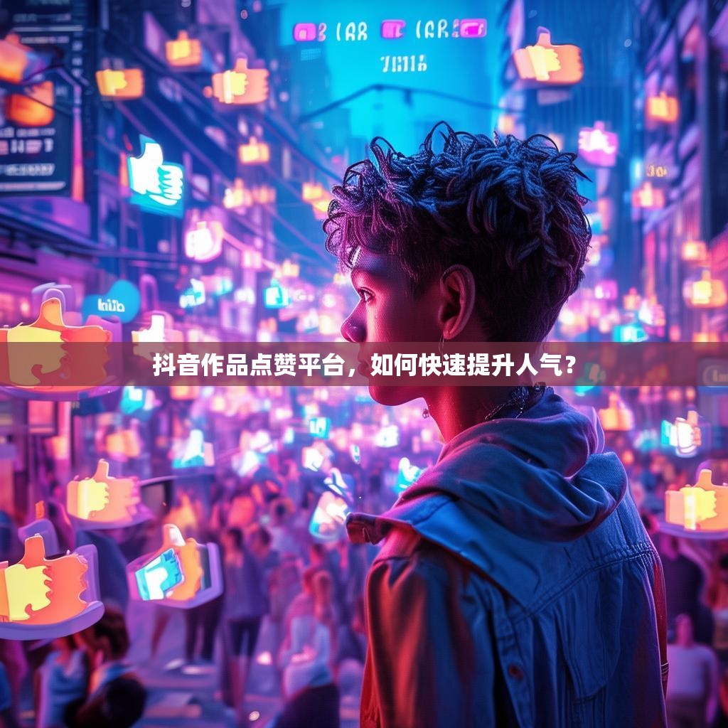 抖音作品点赞平台，如何快速提升人气？