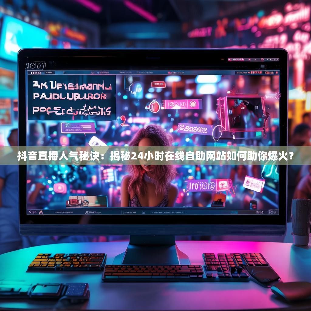 抖音直播人气秘诀：揭秘24小时在线自助网站如何助你爆火？