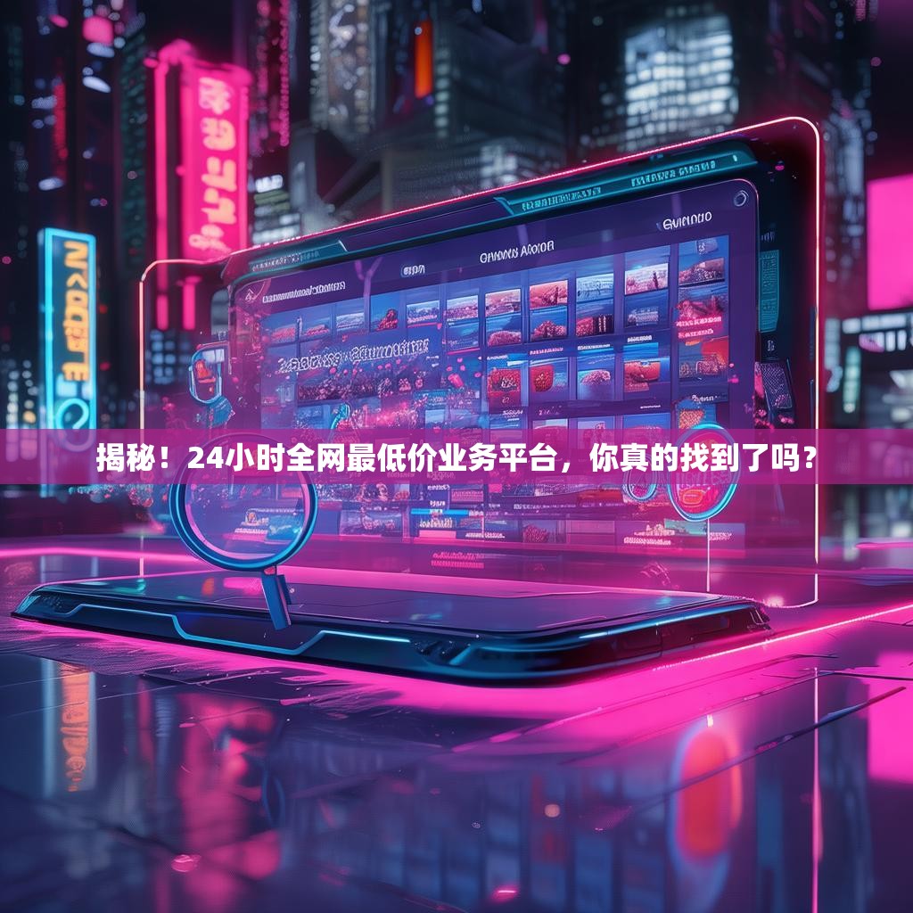 揭秘！24小时全网最低价业务平台，你真的找到了吗？