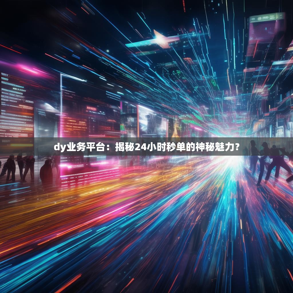 dy业务平台：揭秘24小时秒单的神秘魅力？