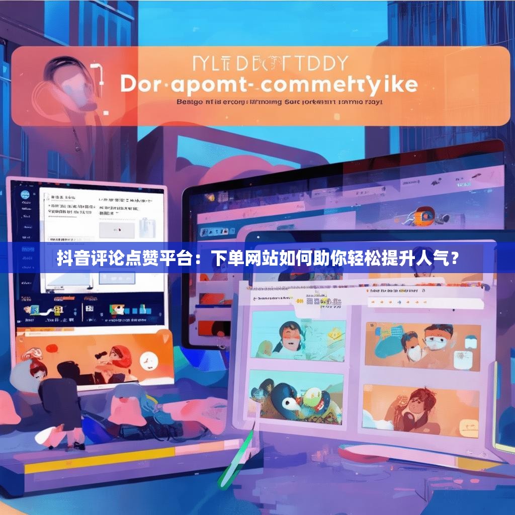 抖音评论点赞平台：下单网站如何助你轻松提升人气？